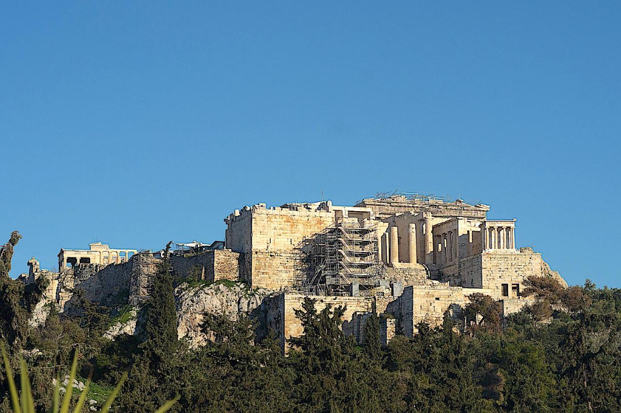 Acropolis, Athens Ancient Hill Flat A Leilighet Eksteriør bilde
