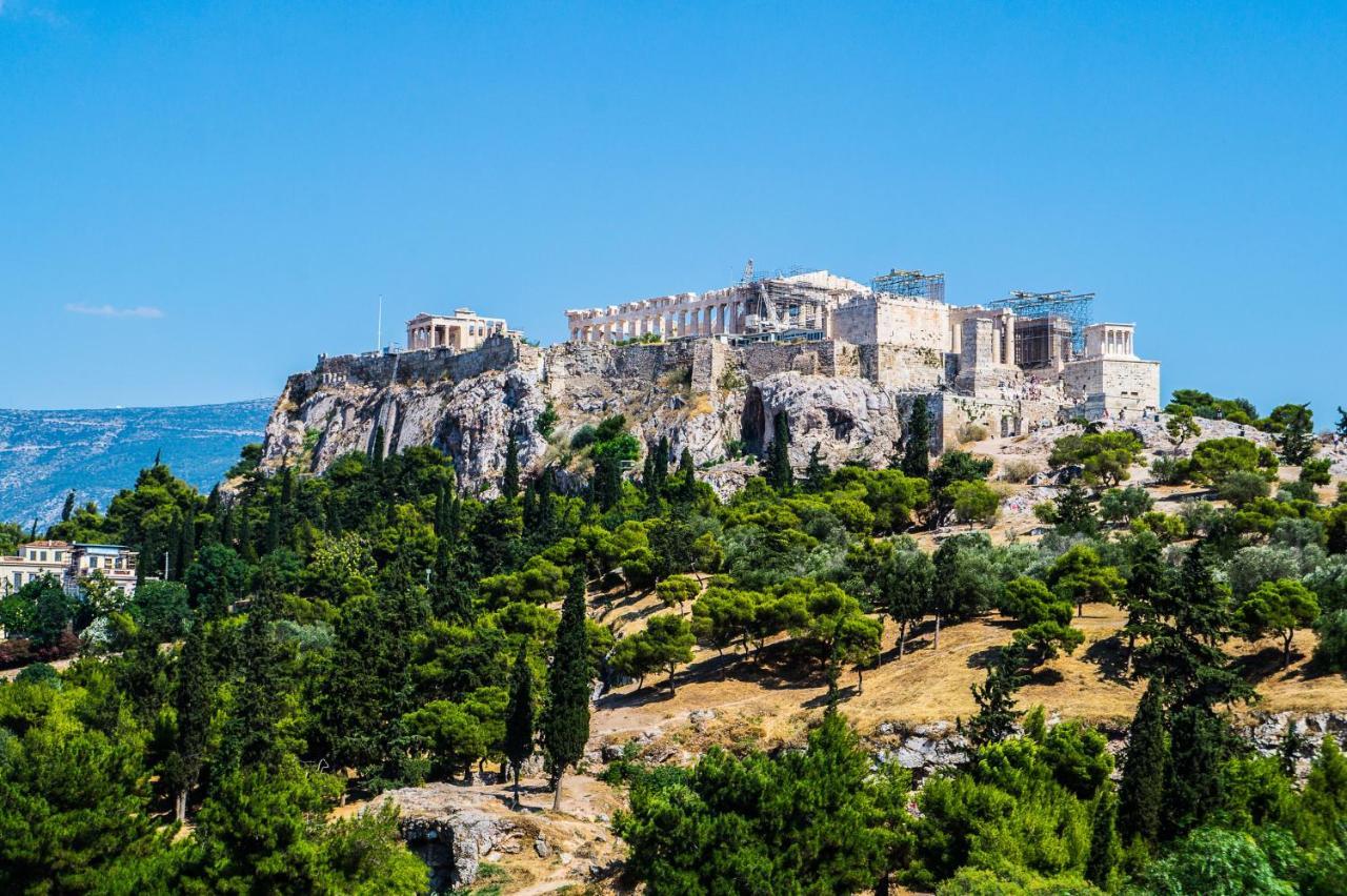Acropolis, Athens Ancient Hill Flat A Leilighet Eksteriør bilde
